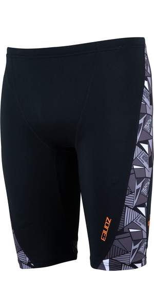 Zone3 Mens OWS Renew Swim Jammers SW23MOWSJ122 - Black / Grey